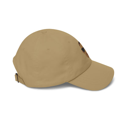 JIBB Cap with Sunglasses Face Embroidered Patch – Cool Retro Baseball Hat