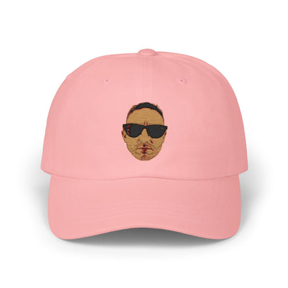 JIBB Cap with Sunglasses Face Embroidered Patch – Cool Retro Baseball Hat